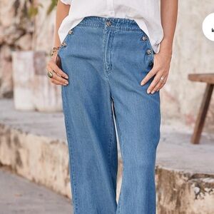 Oaklee Denim Pants by Sundance Catalog